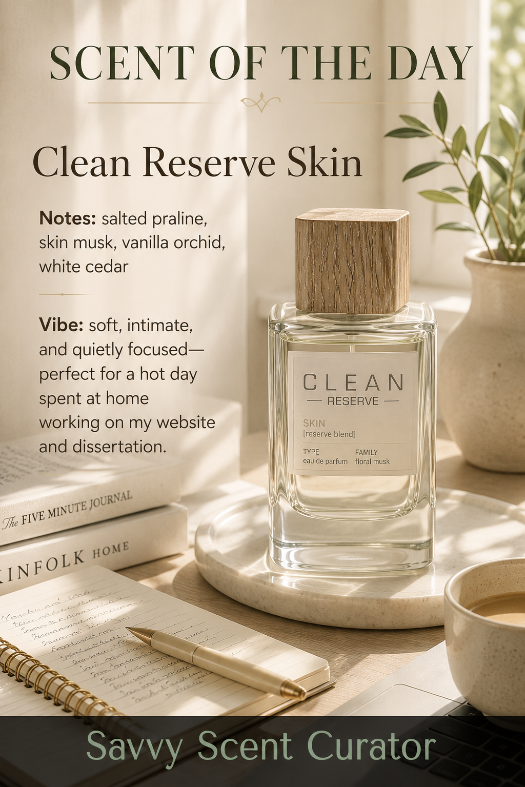 clean reserve skin reserve blend sotd