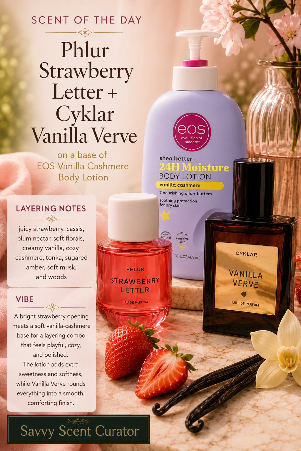 strawberry vanilla vites sotd